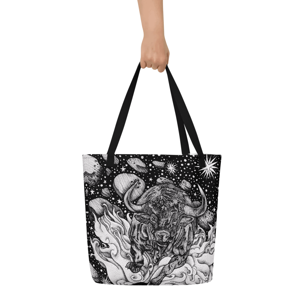Taurus Zodiac All Over Print Tote Bag product image (7)