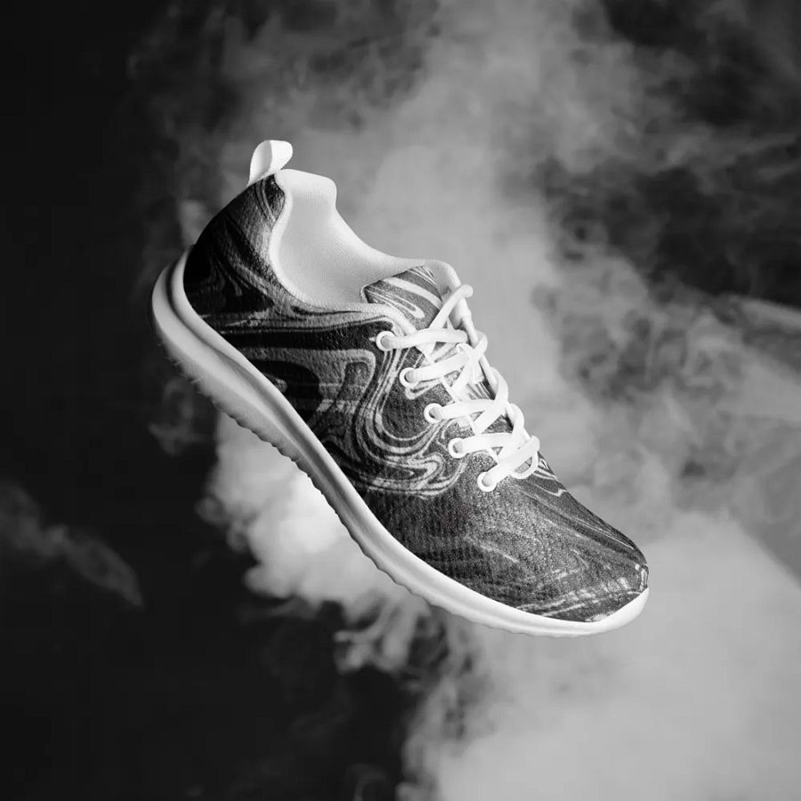 Marbled Waves Women's Athletic Shoes product image (12)