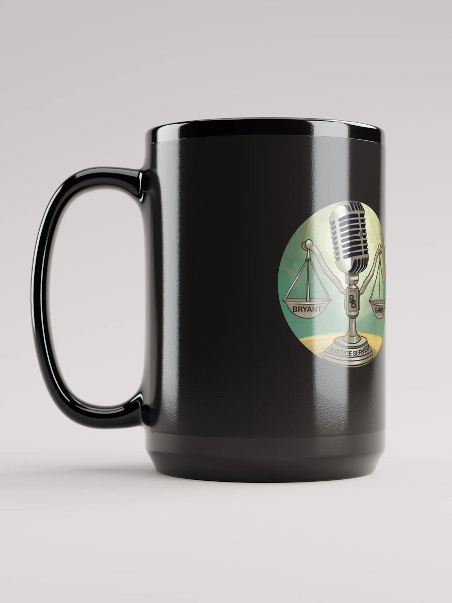 Justice Served TV Black Glossy Mug product image (6)