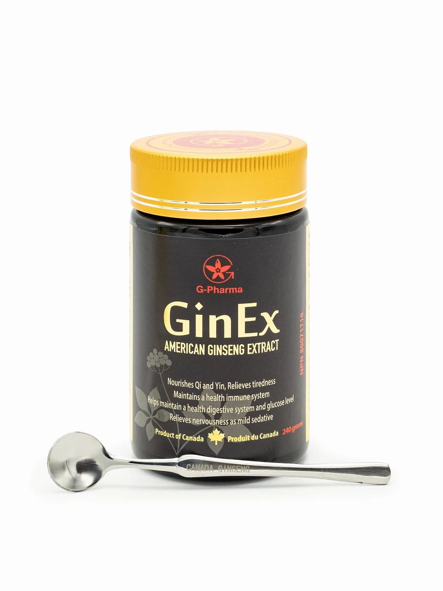 【特惠】GinEx®西洋蔘黑膏滋240g*一瓶｜送黑膏滋滴劑*2瓶 product image (3)