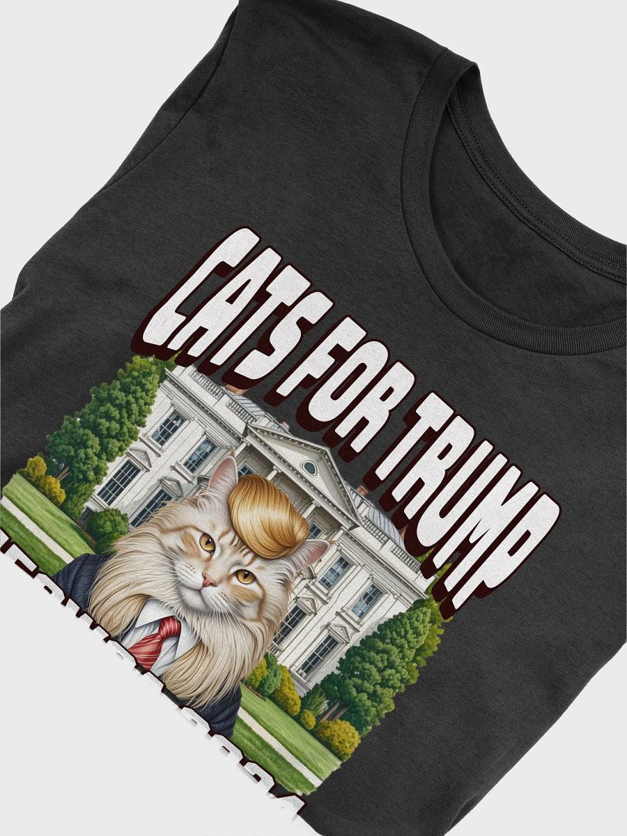 CATS FOR TRUMP 2024 MAKE CATS SAFE AGAIN UNISEX T-SHIRT product image (20)