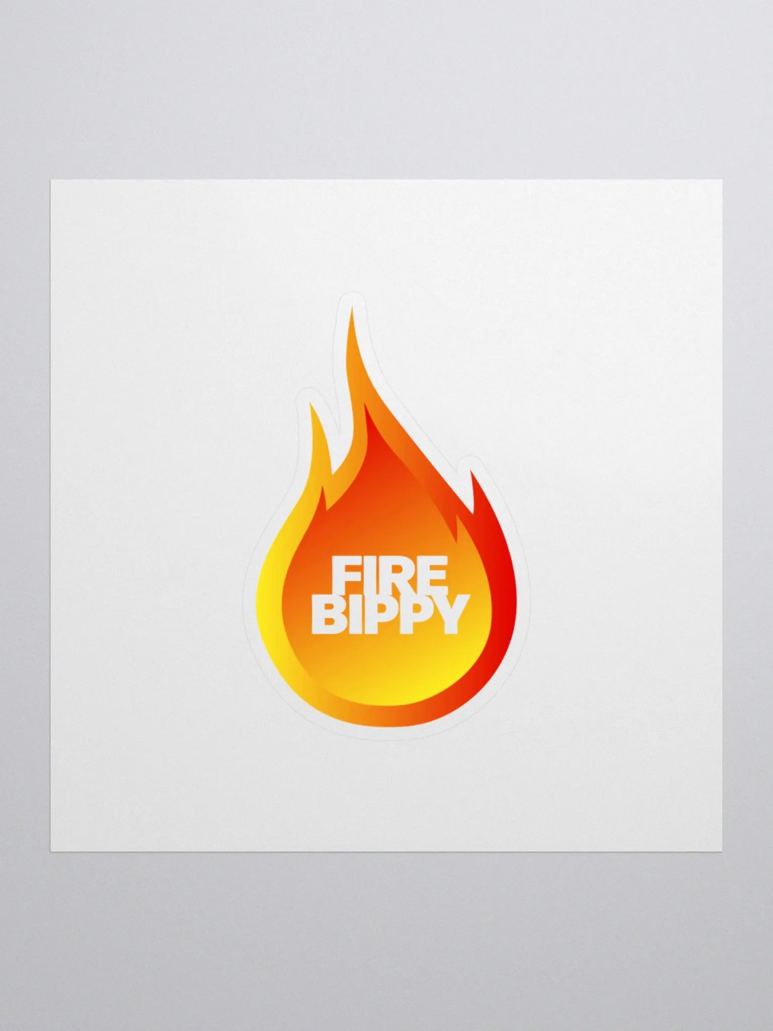 FireBippy Sticker product image (1)