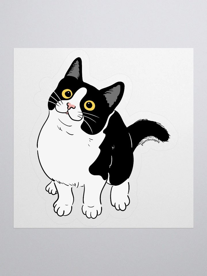 Enchanting Feline Gaze Sticker Set product image (2)