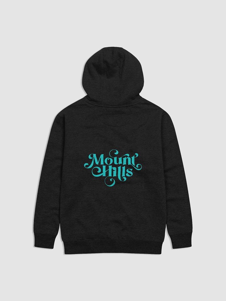 Cyan Flourish Unisex Hoodie product image (14)