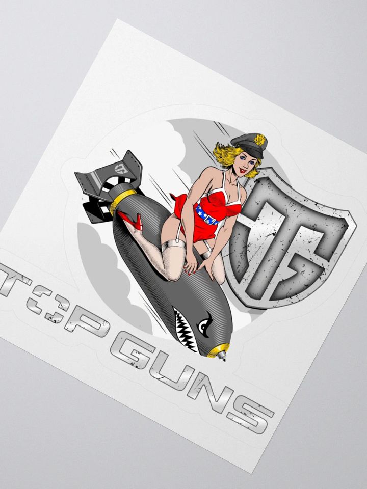 Bomber Girl Sticker product image (2)