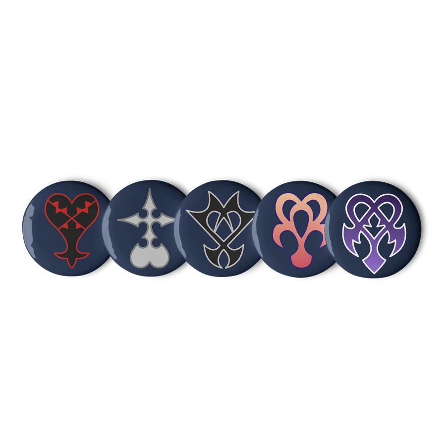 Kingdom Hearts Emblem Pin Set product image (3)