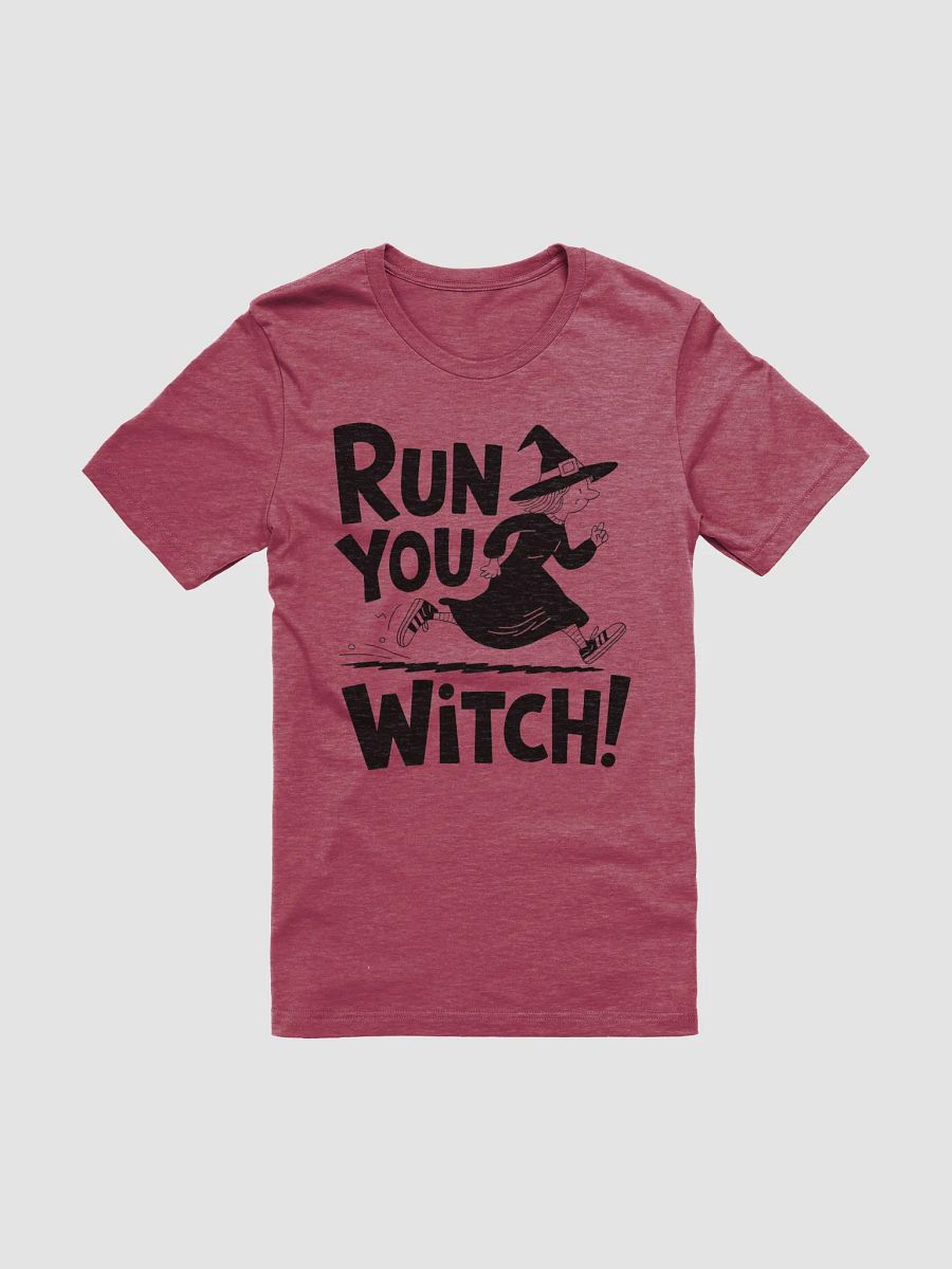 Witchy Run - Motivational Witch Illustration T-Shirt product image (1)