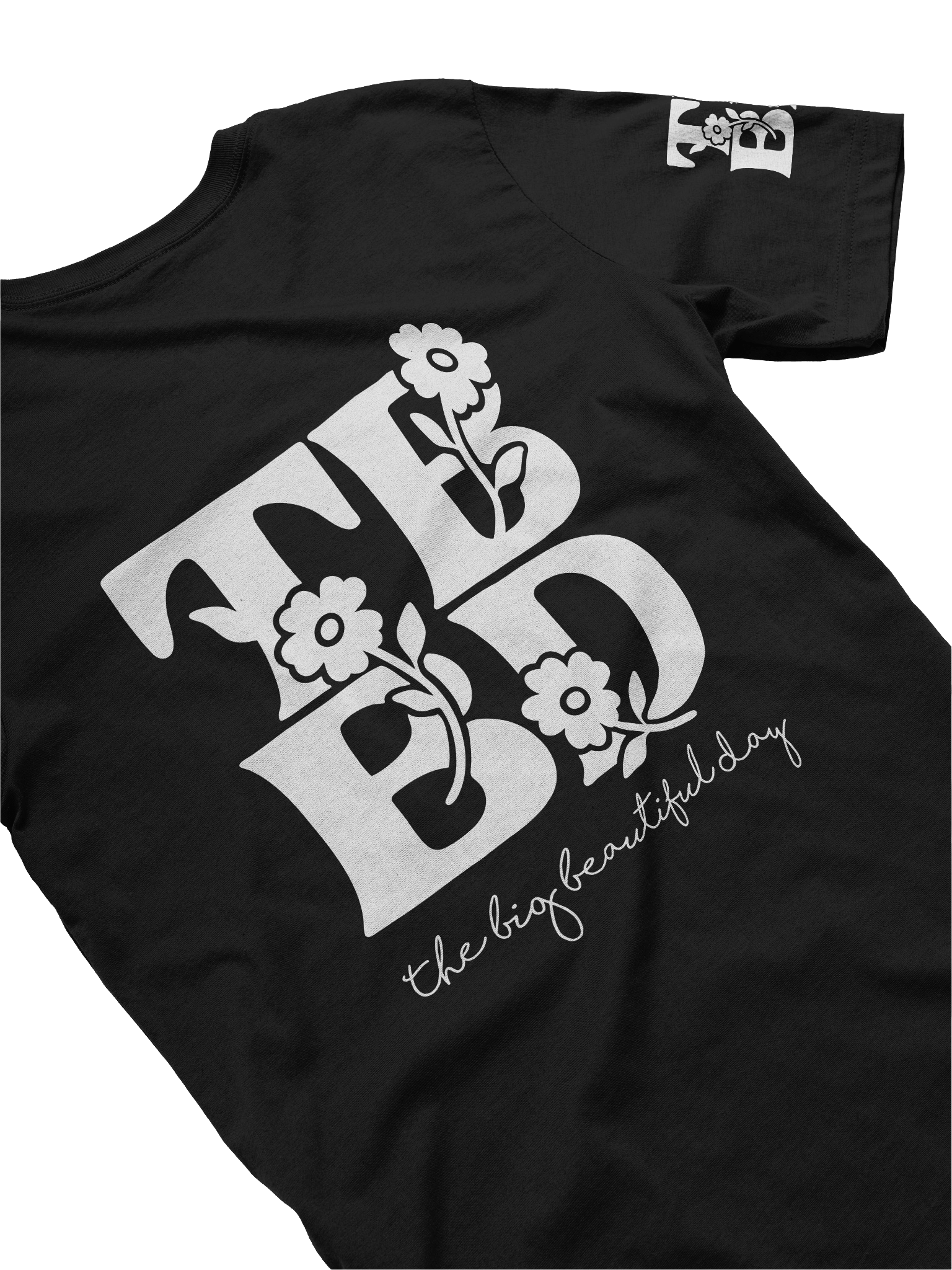 The Big Beautiful Day Floral Tee | Bella+Canvas product image (4)