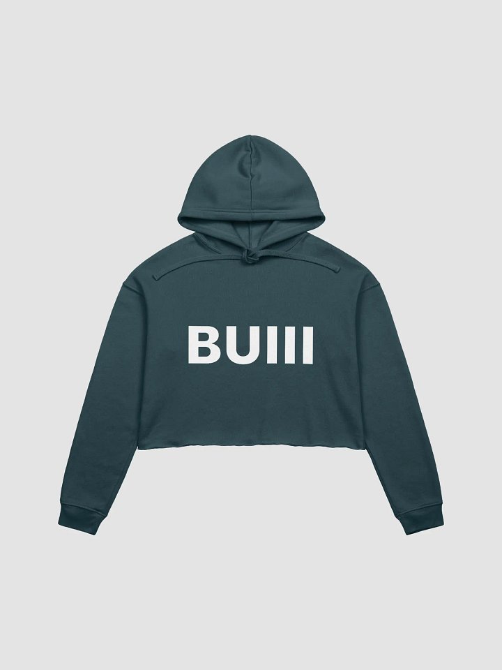 BUIII Originals Logo Fleece Crop Hoodie product image (1)