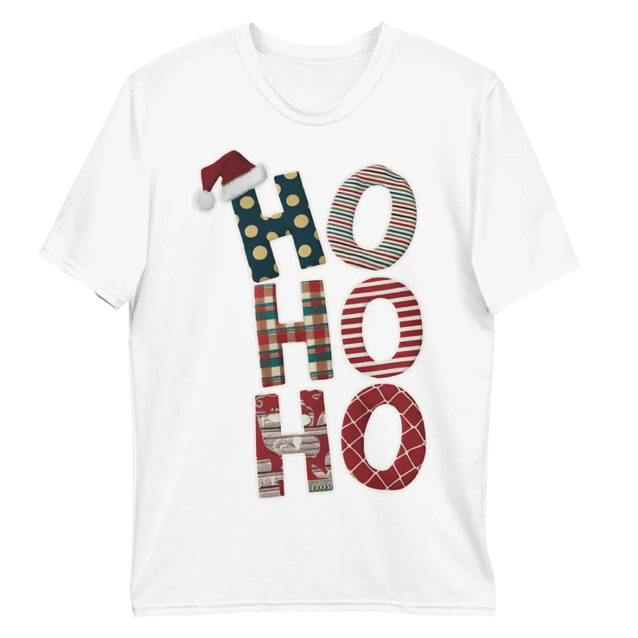 HO HO HO Text T Shirt product image (10)