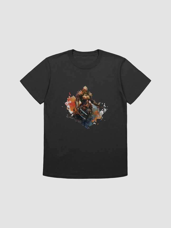 Warrior's Gilded Fury T-Shirt product image (3)