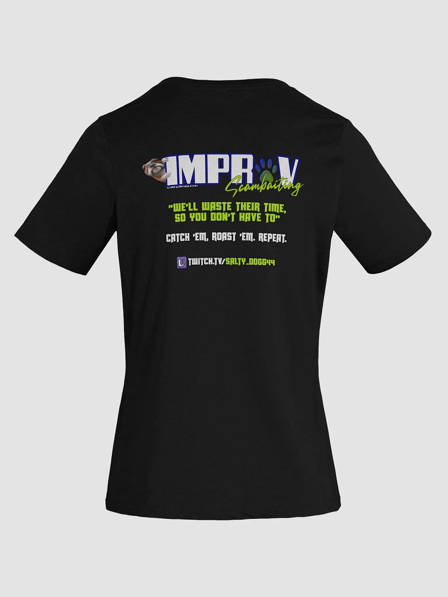Scammers Beware V Neck Ladies T-Shirt product image (21)
