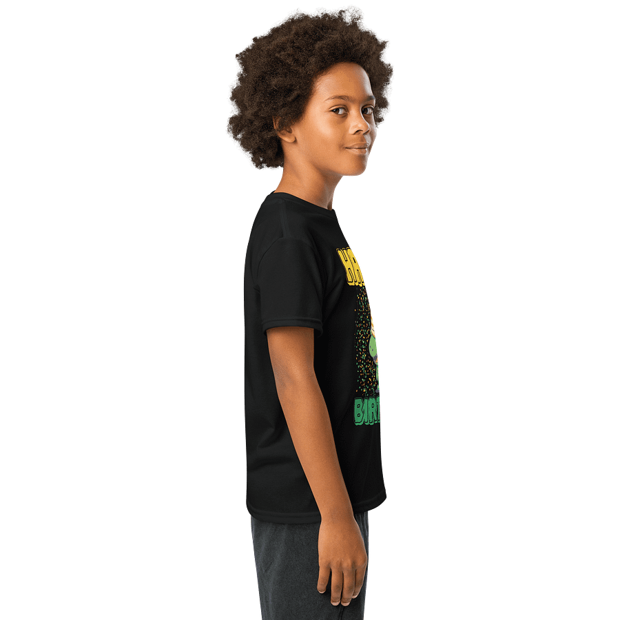 Happy Birthday (Cute Dinosaur With Balloon) T-Shirt For Kids product image (7)