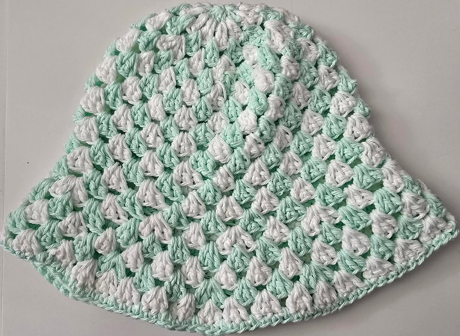 Large Sea Glass and White Bucket Hat product image (1)