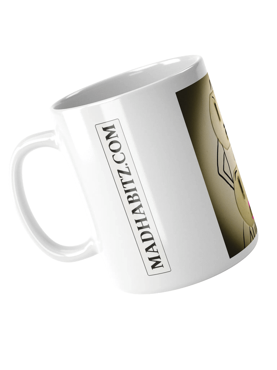 Expressive Faces White Glossy Mug product image (9)
