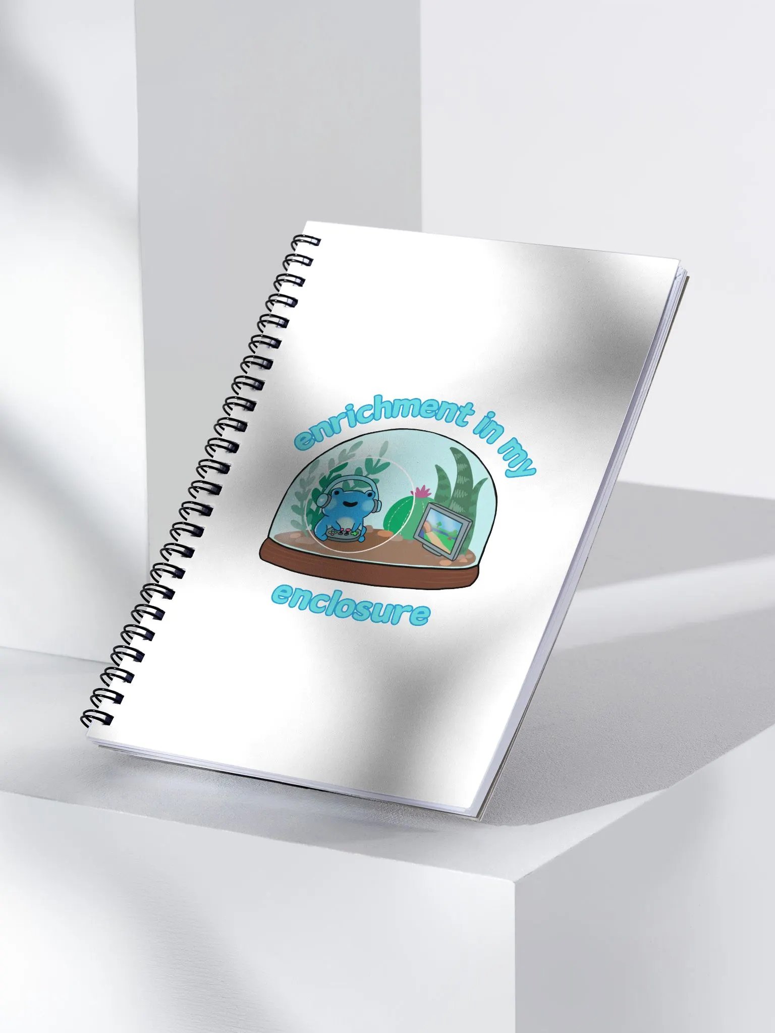 Enrichment in My Enclosure Spiral Notebook product image (3)