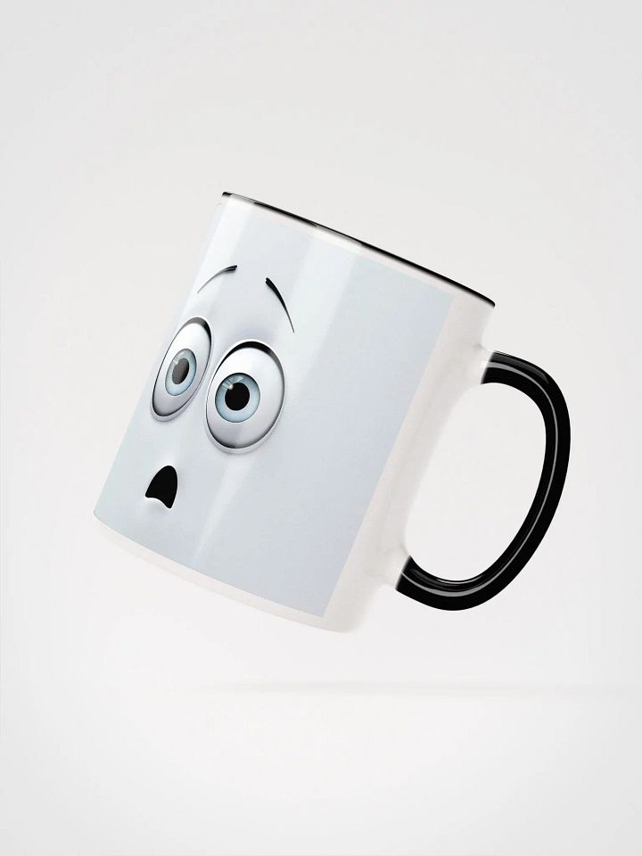 Whimsical Surprise Face Mug: Start Your Day with a Smile! product image (4)