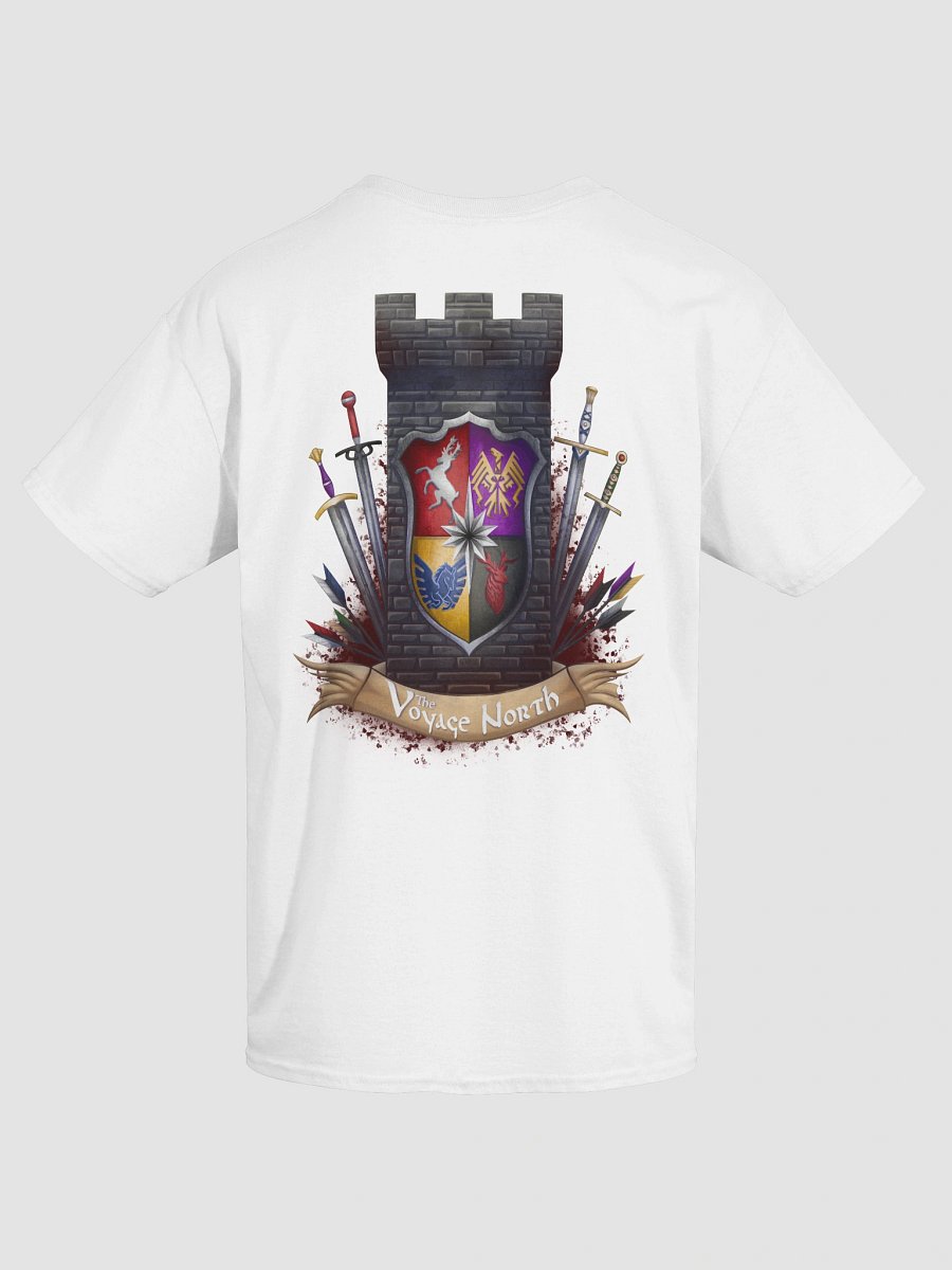T-Shirt Back (White) Color/ Logo 2025 exclusive product image (5)