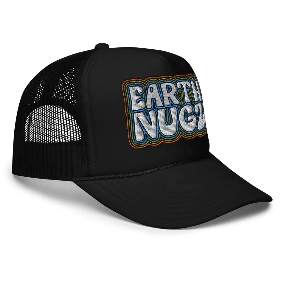 Earth Nugz Embroidered Foam Trucker Hat! product image (3)