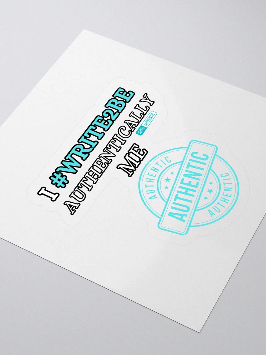 #Write2Be Authentically Me Sticker product image (3)
