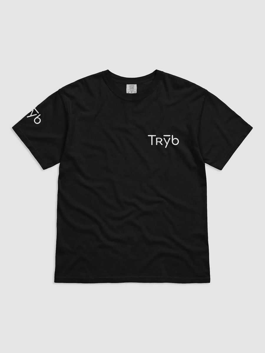 Trȳb Tee Basic Blk product image (1)