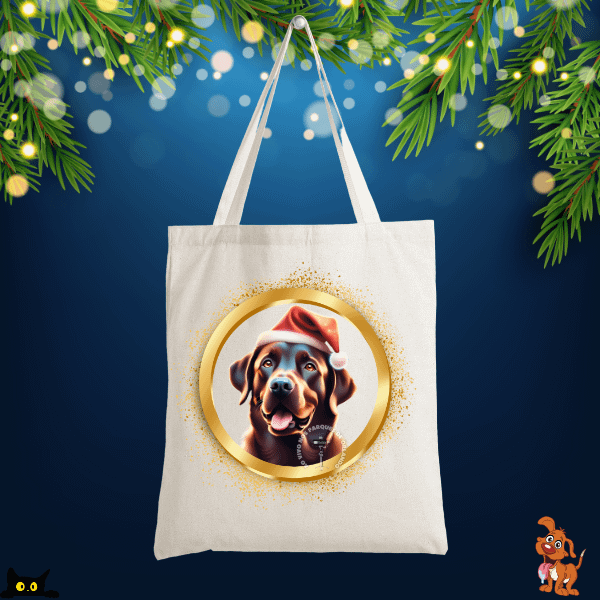 Tote Bag Christmas Dog Labrador 🐶 product image (1)