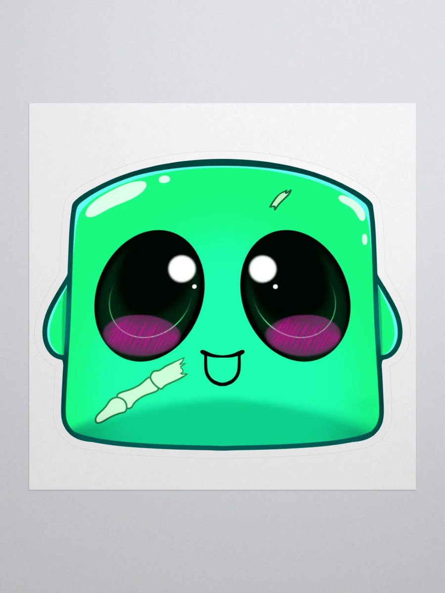 Cheerful Jello Square Stickers product image (2)
