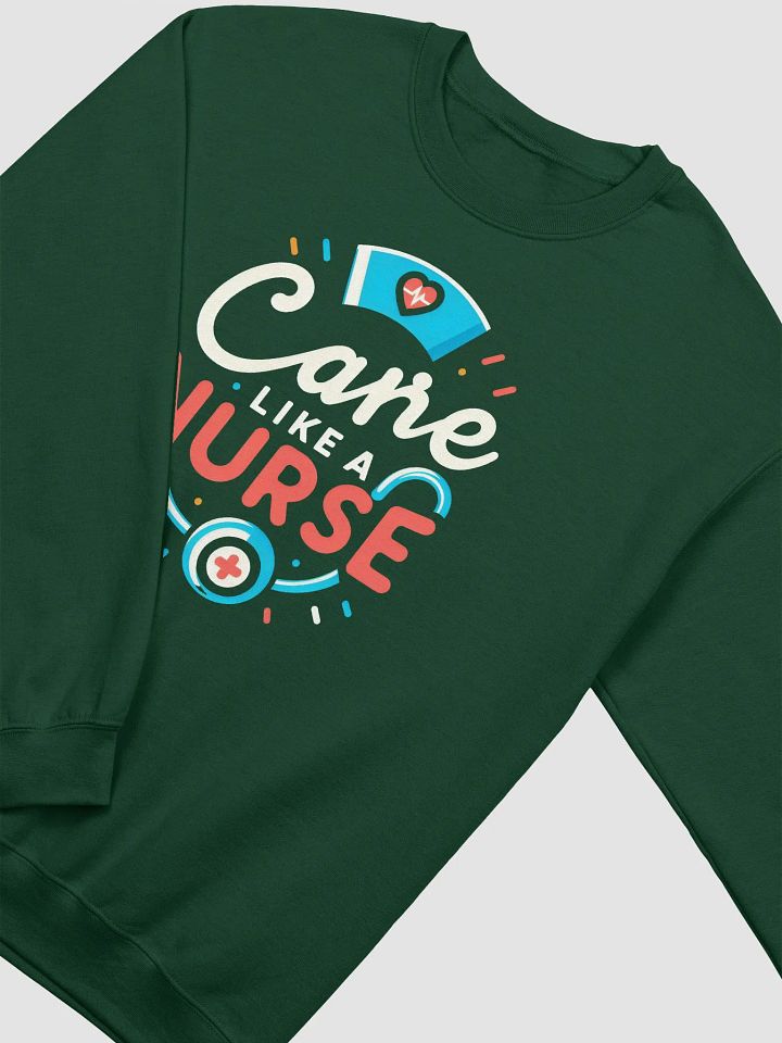 Stethoscope: Nurse's Care Crewneck Sweatshirt product image (16)
