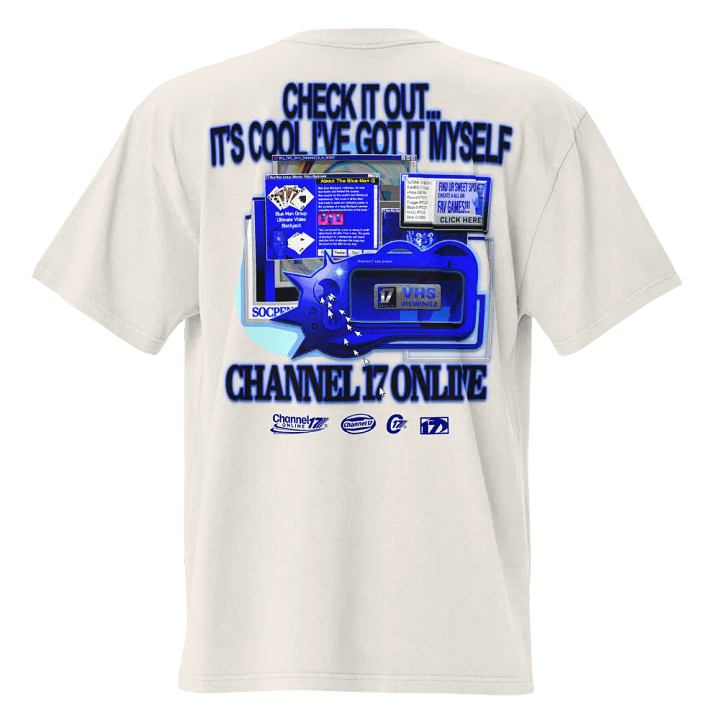 CHANNEL17 ONLINE Tee product image (2)