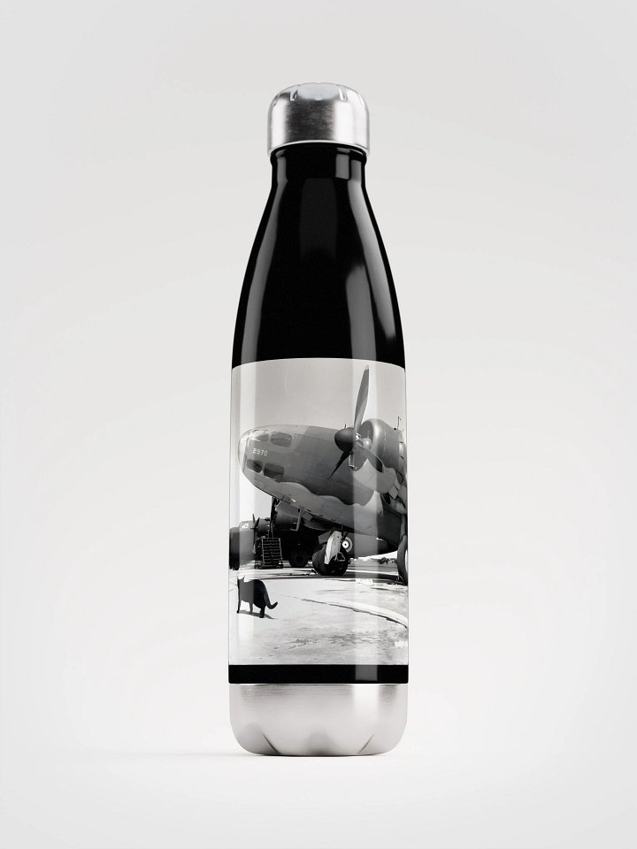 Tarmac Cat Stainless Steel Water Bottle product image (1)