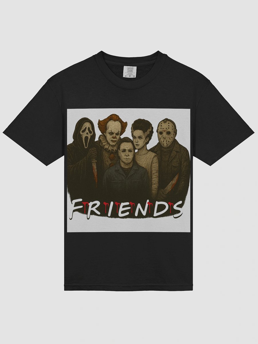 Horror Friends Blood Drip T-Shirt product image (3)