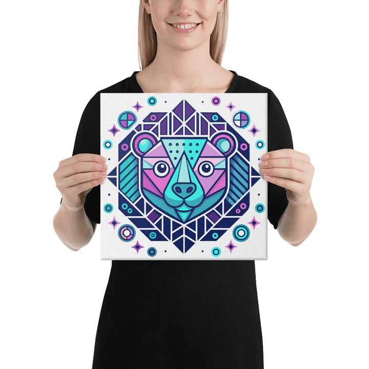 Geometric Mandala Bär 7 , Canva product image (2)