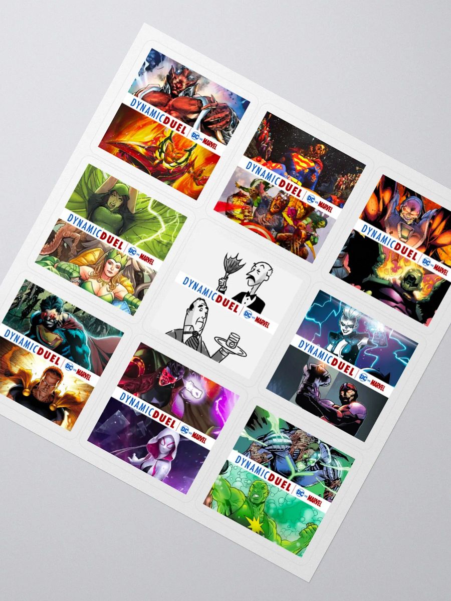 Dynamic Duel Episode Cover Stickers - Series 20 product image (5)