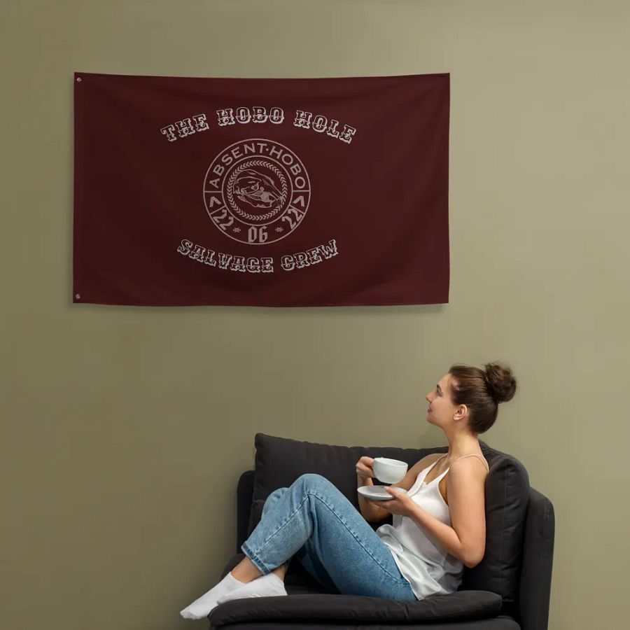The Hobo Hole Salvage Crew Flag product image (12)