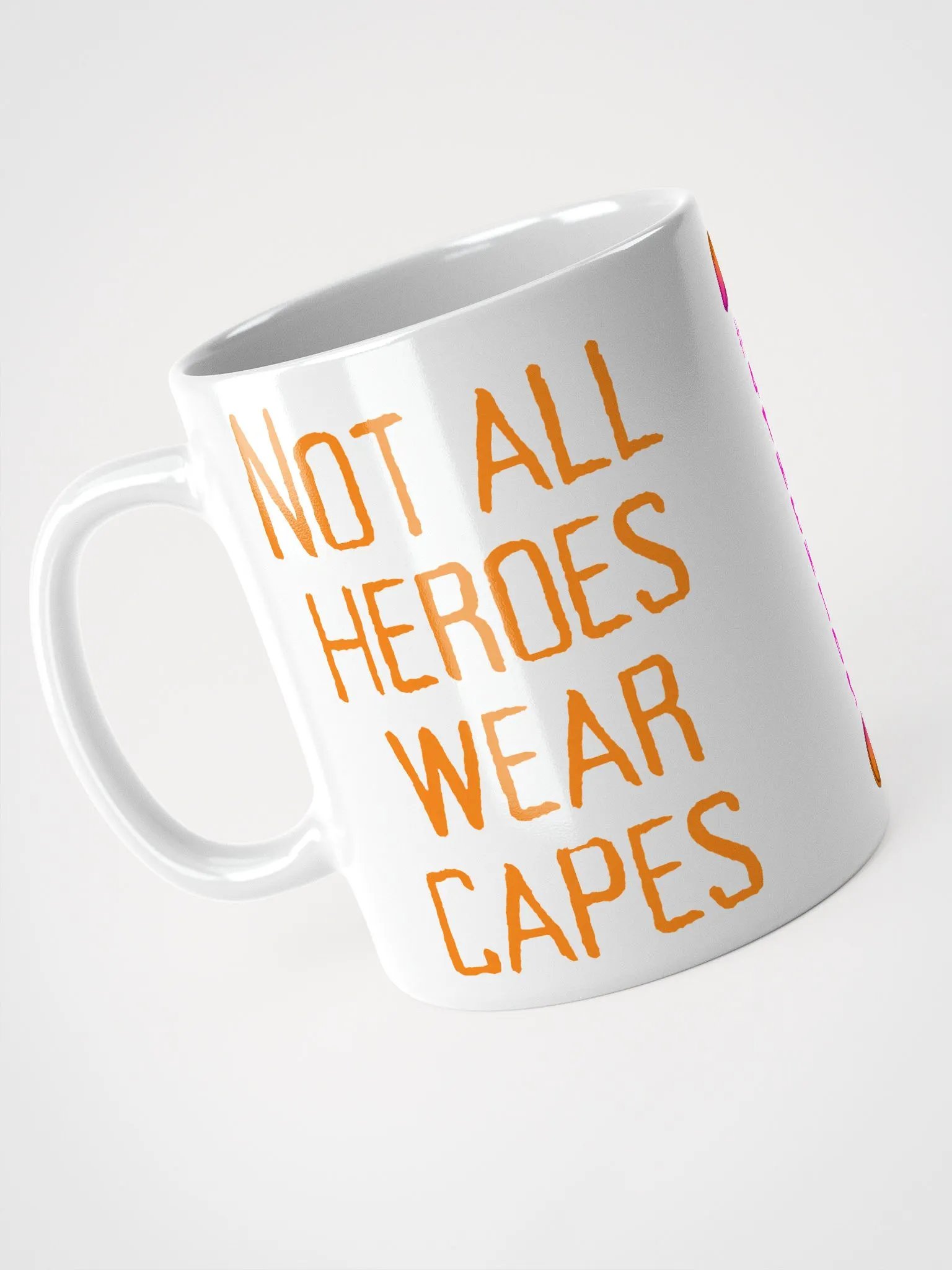 Not All Heroes - White Mug product image (3)