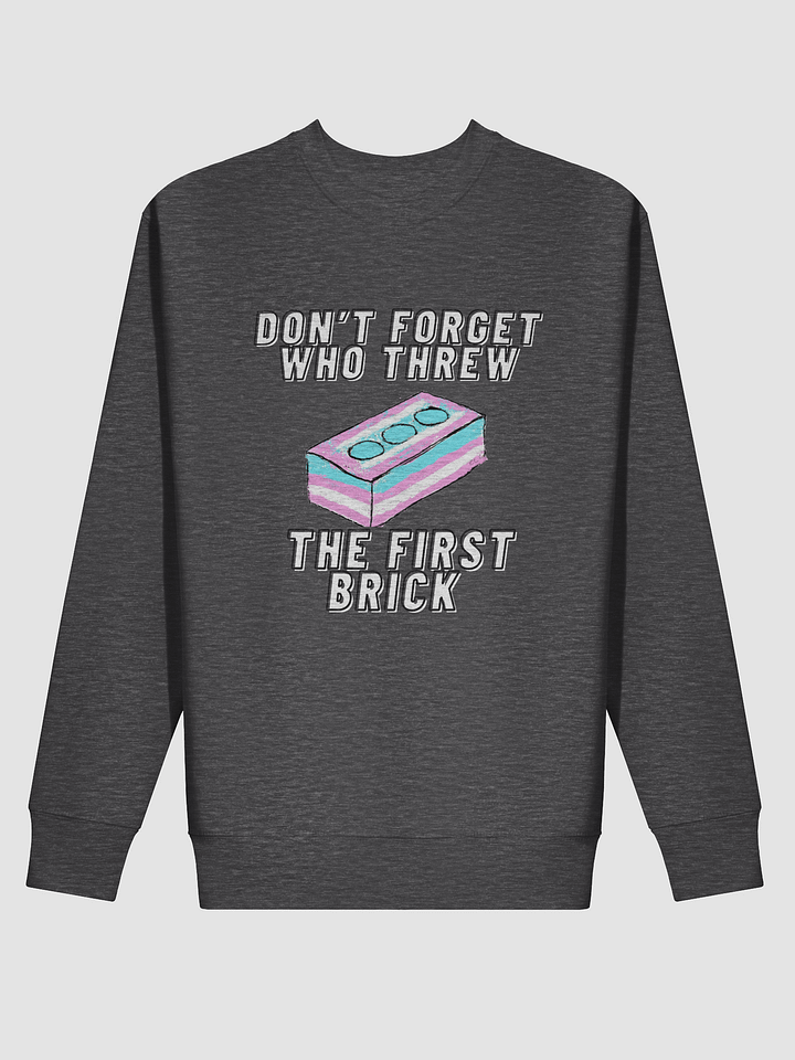 Don't Forget Who Threw The First Brick Sweatshirt product image (8)
