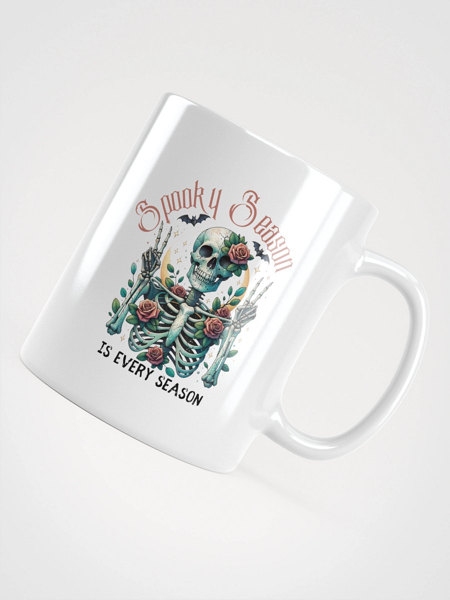 Skeleton Spooky Every Season Glossy Mug product image (10)