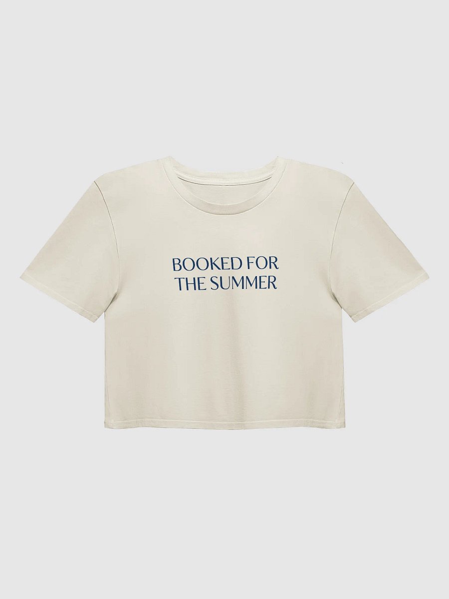 Booked for the summer crop top product image (1)