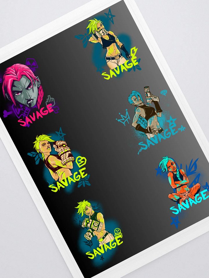 Savage Rebellion Sticker Collection product image (1)