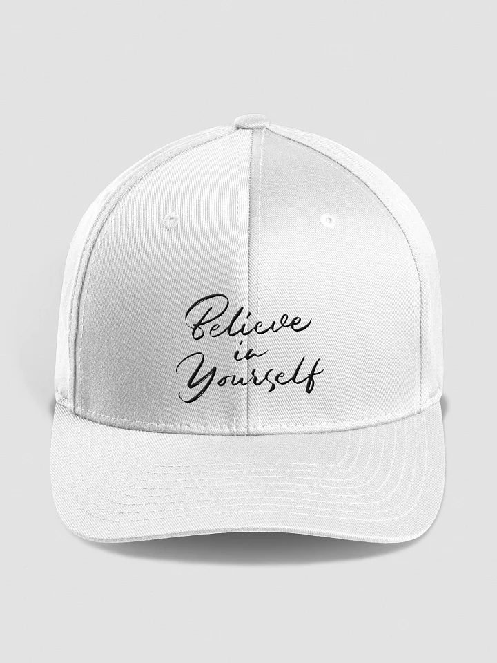 Believe in Yourself Script Flexfit Cap product image (1)