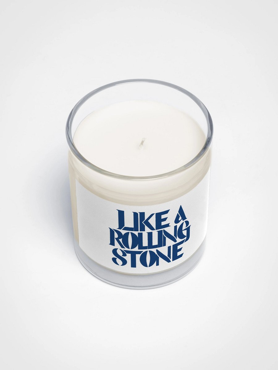 Stylish 'Like a Rolling Stone' Soy Wax Candle product image (3)