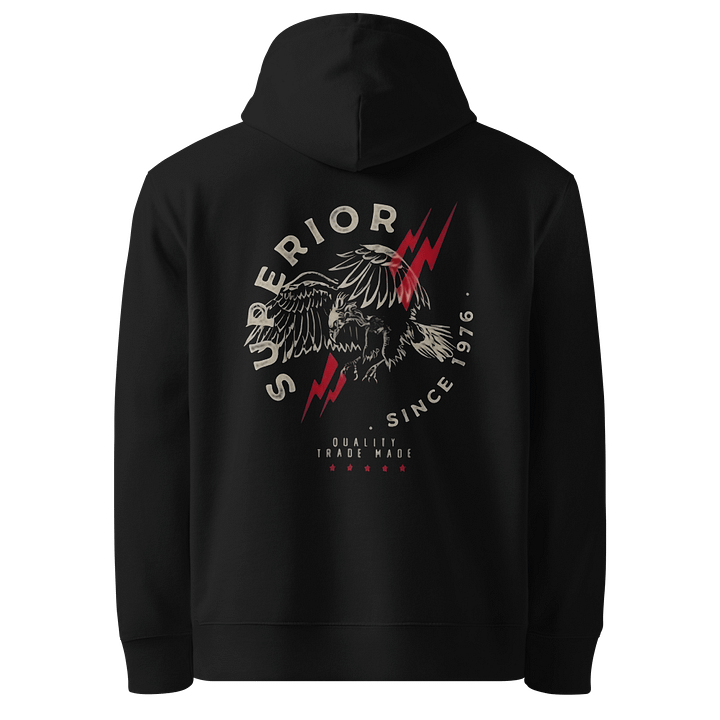 Man Hoodie Eagle Graphics Stanley/Stella Unisex Organic Hoodie product image (1)