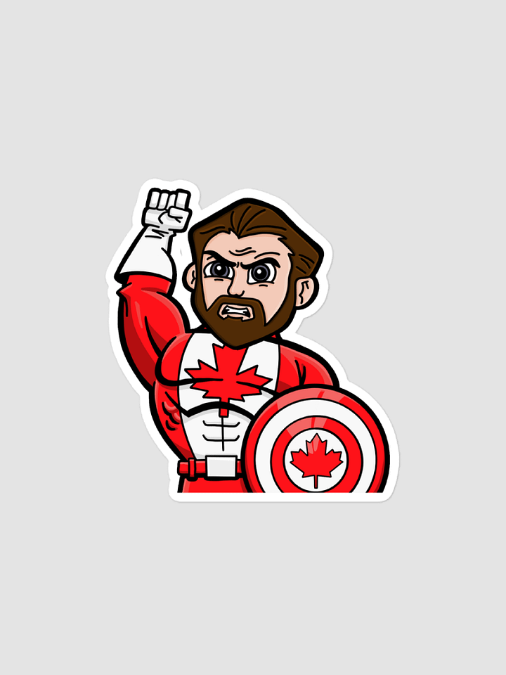 AuronSpectre Captain Canada Sticker product image (1)