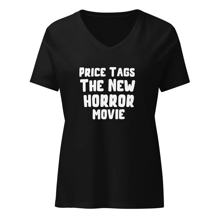 Price Tags The New Horror Movie - Bella Canvas V-Neck TShirt product image (1)