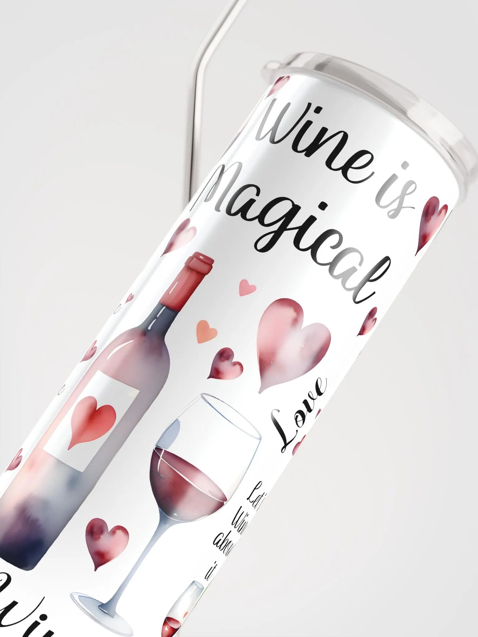 Heartfelt Cheers Stainless Steel Tumbler product image (6)