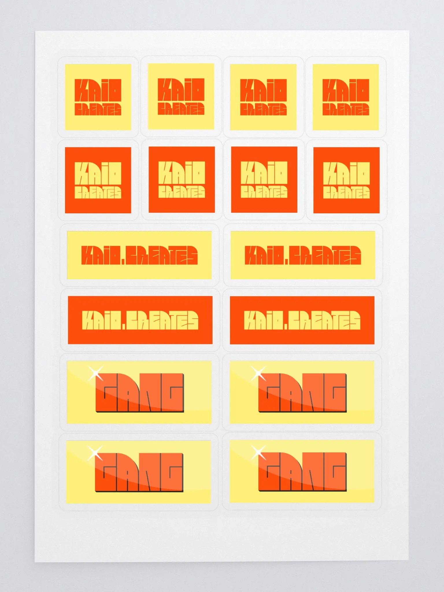 kaio.creates Sticker Sheet #2 product image (3)