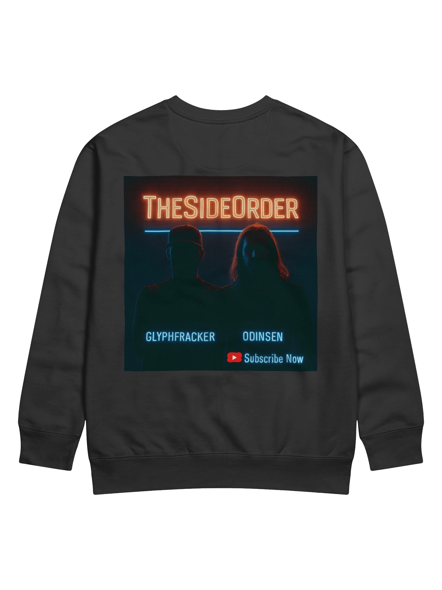 Neon Silhouette Unisex Sweatshirt product image (4)
