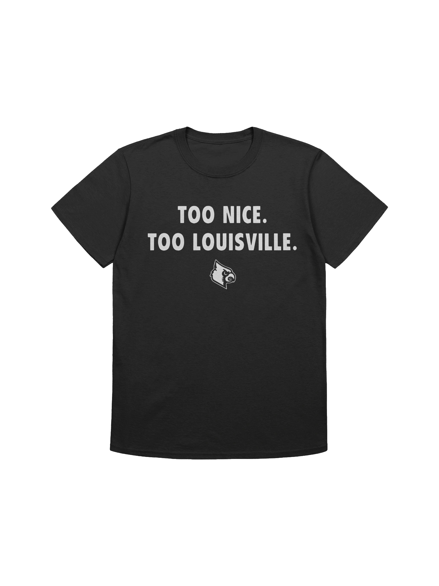 Too Nice Too Louisville T-Shirt product image (1)