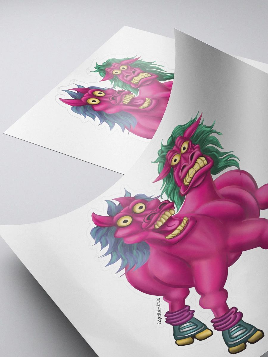 Double Headed Horse Sticker product image (4)