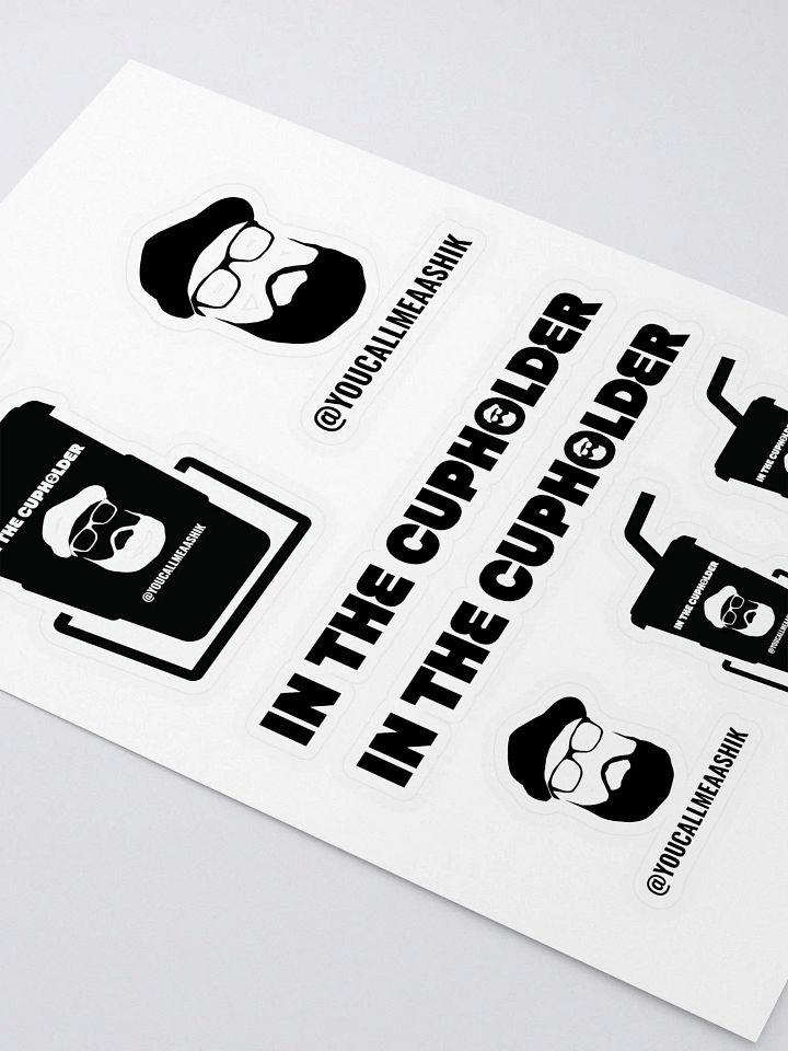 In The Cupholder Sticker Sheet product image (2)